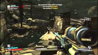 Let's Play Borderlands Part 20 But its a homing gun!