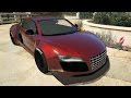 Audi R8 (LibertyWalk) для GTA 5 видео 5