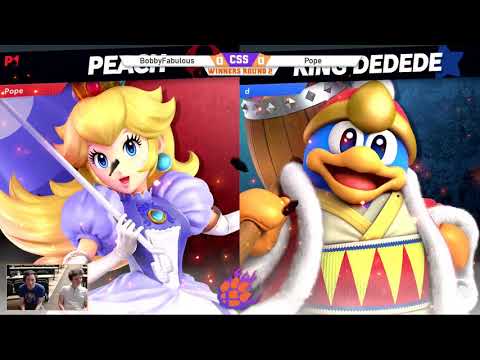 Clemson Smash Series 24 - Winners - Pope (Peach) vs. BobbyFabulous (King Dedede) - SSBU
