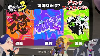 【スプラトゥーン3】第19回フェス！グランドフェスティバル 投票日
