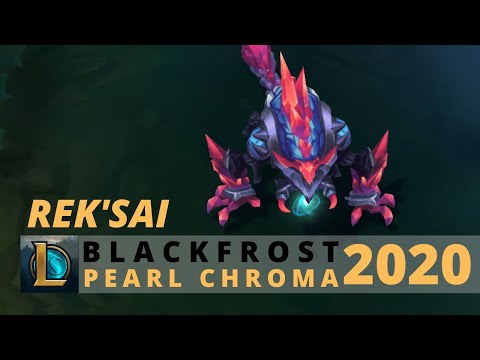 Blackfrost Rek'Sai Pearl Chroma 2020 - League Of Legends