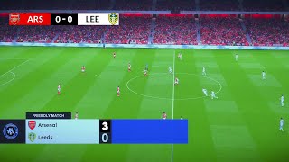 ARSENAL vs LEEDS UNITED ⚡ | Premier League 2025 | Full Match Simulation Gameplay 🎮⚽