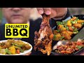 Unlimited Live Barbeque | Darbar e Tandoor Roorkee | Best #BBQ Near IIT Roorkee | Barbeque Buffet