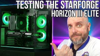 🔴Time to Test the Starforge Systems Horizon III Elite Pre-Built Gaming PC!