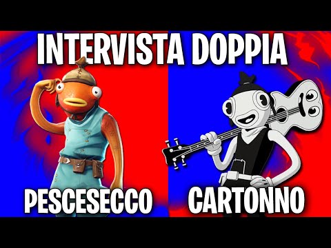 INTERVISTA DOPPIA PESCESECCO E CARTONNO - Fortnite