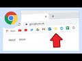 Google Chrome Tutorial: Save Bookmarks as Icons Only