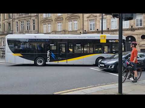 *BRAND NEW ELECTRIC BUS* Quaycity Voltra Q3 - Go North East 5803 - NL72 ETU