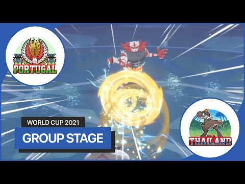 João Santos 🇵🇹 vs Narawitch Naeena 🇹🇭 - Group Stage - 2021 World Cup of Pokémon VGC