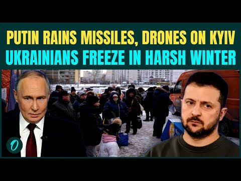 Russia–Ukraine WAR: Putin FIRES 1,200 Drones, 70 Missiles on Kyiv, Ukrainians WITHOUT Heat in WINTER