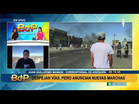 Protestas en Arequipa: anuncian movilización masiva hasta el centro de la Ciudad Blanca