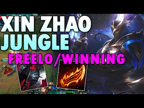 FREELO/WINNING Xin Zhao Jungle season 10 Build League of Legends Xin Zhao LOL S10 Gameplay