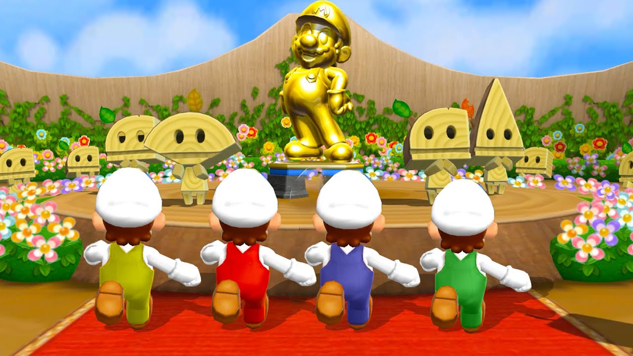 [マリオパーティ9 ]かちぬきバトル ワルイージ vs デイジー vs マリオ vs ヘイホー  (最強CPU｢たつじん」)