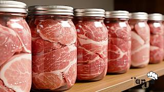 preserve fresh meat without a refrigerator or electricity! does not spoil for years!