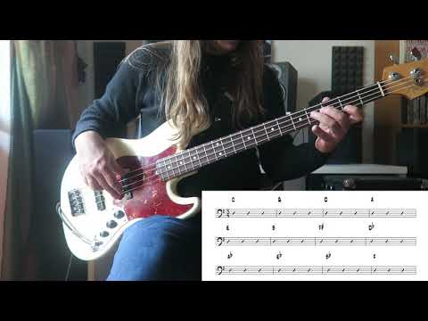 Manuale delle Triadi per Basso - Manual of Triads for Bass - Manual de Tríadas para Bajo - Video 3