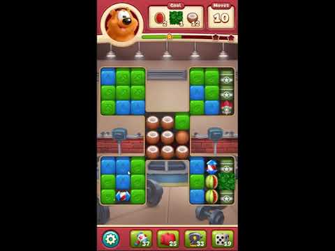 Toon Blast Level 2307 - NO BOOSTERS 🐻🐺🐱 | SKILLGAMING ✔️