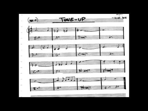 Tune Up - Play along - Backing track (C key score violin/guitar/piano)