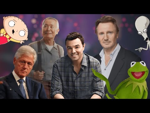 Seth MacFarlane doing Many Voices In Person