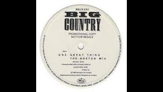 Big Country Peace In Our Time Lyrics