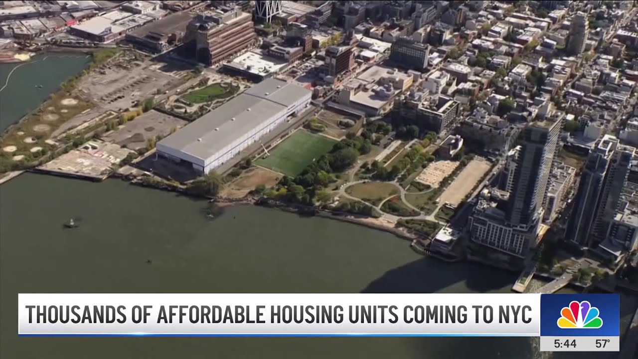 Thousands of affordable housing units coming to NYC | NBC New York