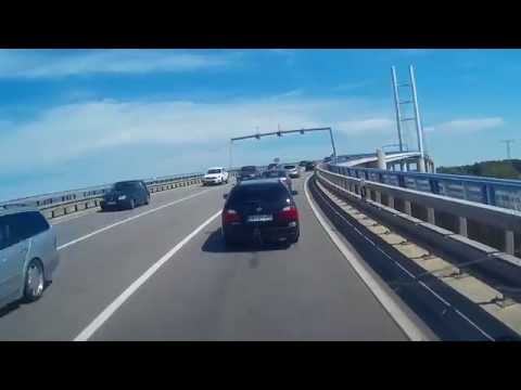 Germany: Rügenbrücke, Stralsund - direction to island Rügen