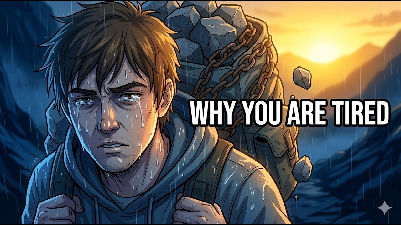 WHY YOU ARE TIRED ? #mindfulness #2danimation #storytelling #9to5 #career #motivational