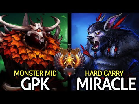 MIRACLE Ursa Hard Carry & GPK Shadow Fiend Mid Aggressive Plays Dota 2