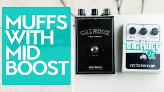 Video thumbnail for Electro Harmonix Big Muff Pi with Tone Wicker vs JHS Crimson - Muffs with mid boost by We As A Company