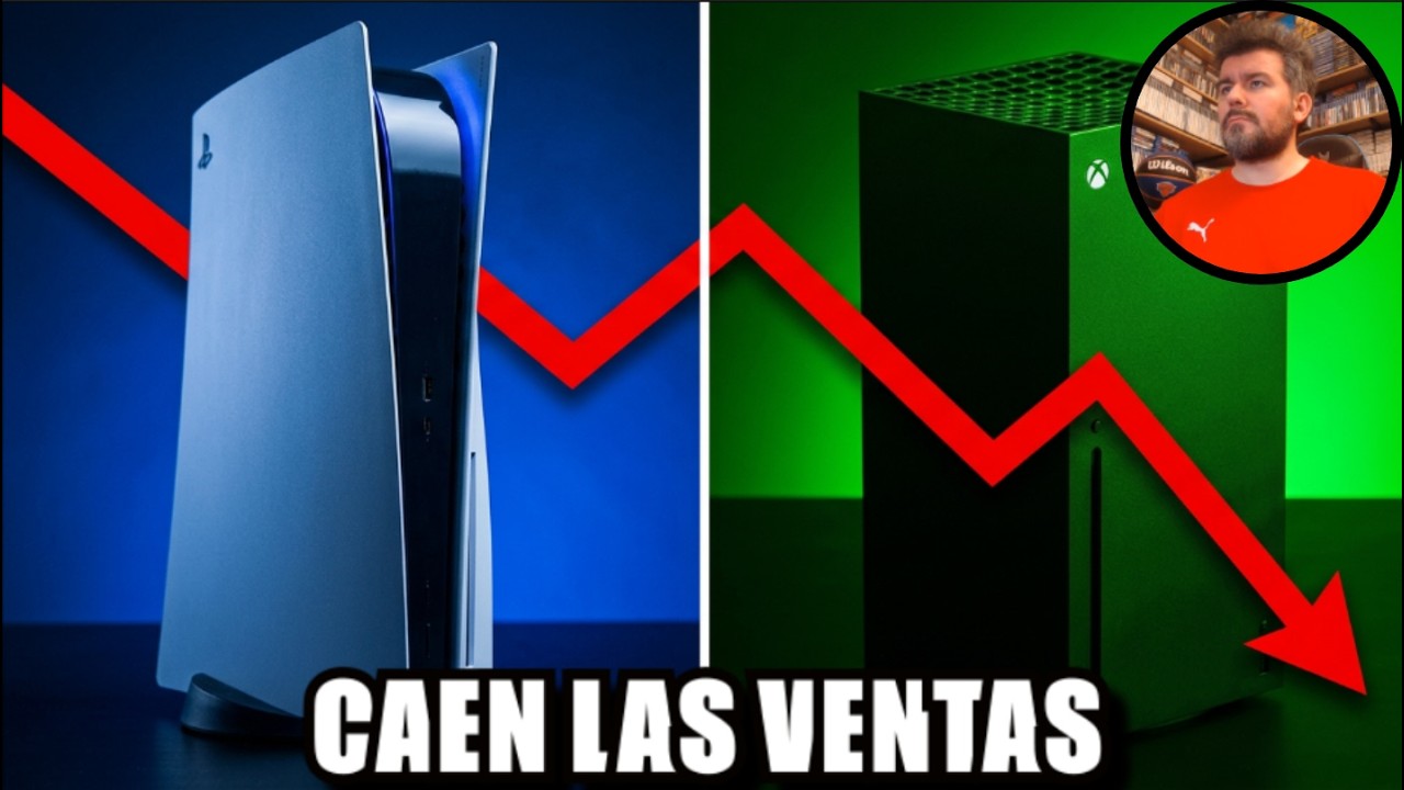XBOX y PLAYSTATION baten récords de BAJAS VENTAS DE CONSOLAS 📉