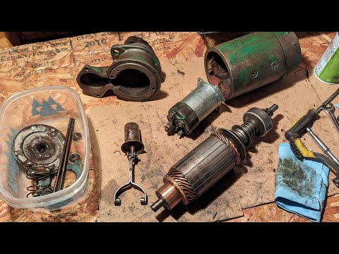 John Deere Tractor Starter Repair and Oil Change