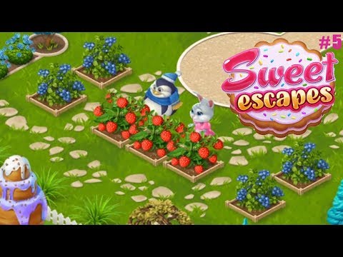 Sweet Escapes прохождение #5 Фруктовые грядки и множество Мороженного