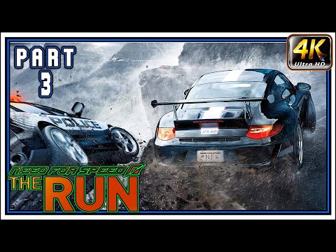 NEED FOR SPEED THE RUN Gameplay Walkthrough PART 3 - Desert Hills [4K 60FPS] - No Commentary