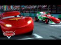 Relâmpago McQueen Corre Contra Francesco Na Itália Pixar Carros