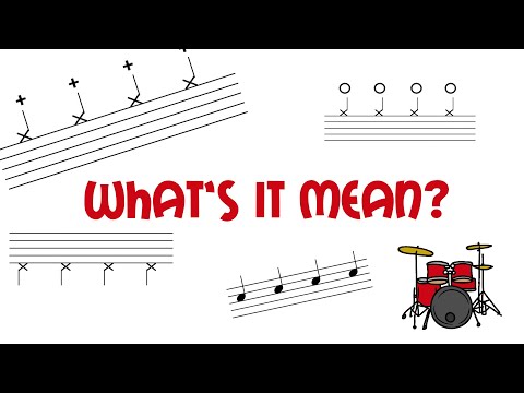 How To Read Drum Set Sheet Music | Drumset Sheet Music Explained