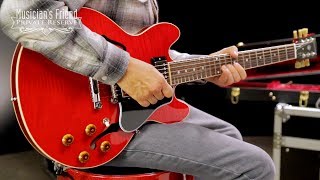 Video thumbnail for Gibson Custom CS-336 Figured Semi-Hollow Electric Guitar by Musician's Friend