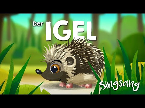 Der Igel – Singsang – Lieder für Kinder 🎺
