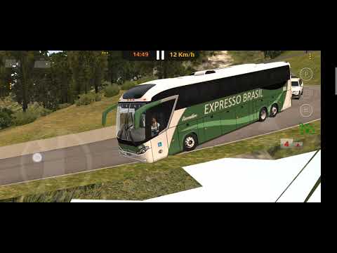 #busgames World bus driving simulator mountain hill road