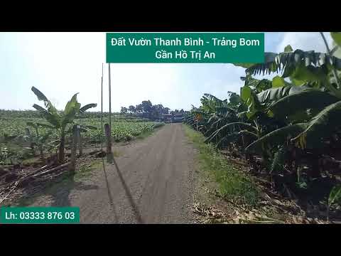 Bán vườn Thanh Bình - Trảng bom. Mặt tiền đường hiện hữu 8m