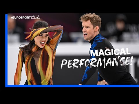 Chock & Bates Survive Fall To Win Ice Dance Gold At World Figure Skating Championships | Eurosport