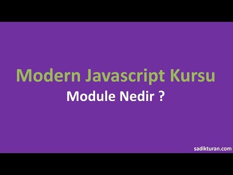 Javascript Module Pattern Nedir ve Nasıl Kullanılır