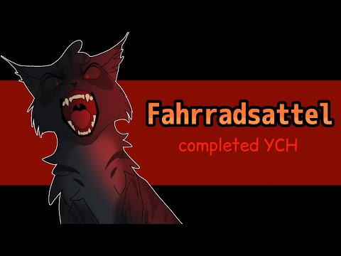Fahrradsattel || completed YCH animation meme