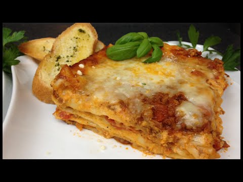 DELICIOUS MEAT LASAGNA RECIPE