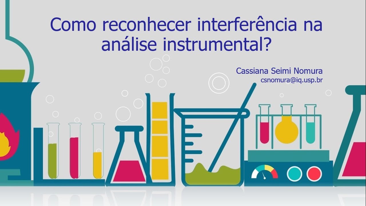 Como reconhecer interferência na análise instrumental?