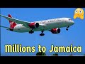 Airplanes in Montego Bay Jamaica 💥 video 696