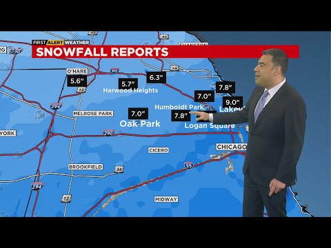Chicago Weather Alert: Another Round Of Lake-Effect Snow Could Bring A Few More Inches