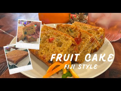 Fiji Style Golden Fruit Cake