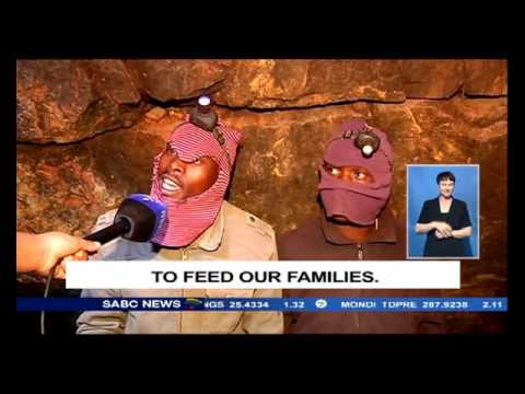 Underground the Zama Zama mine