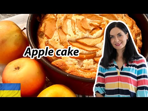 Sharlotka – Ukrainian - style Apple Cake