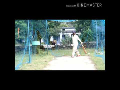 Vikash singh My cricket batting video