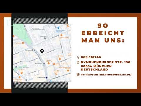 Schreibwaren München | scheibner BÜROBEDARF YouTube-Vdeominiatur 5