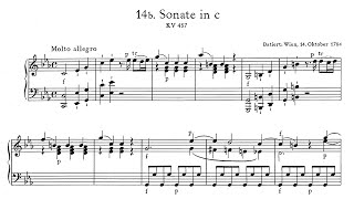 Mozart: Piano Sonata No 14 in C minor KV 457 - Chr